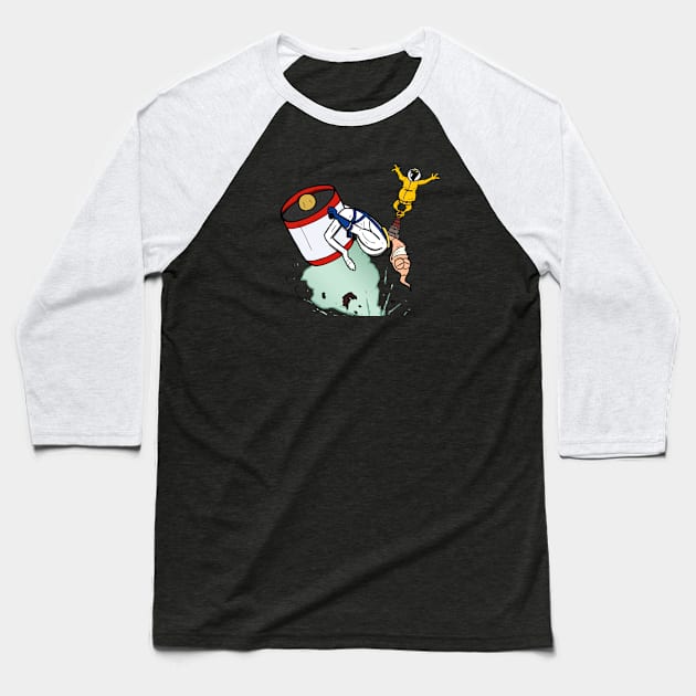 Bat Outta Heck Baseball T-Shirt by TheLoreBoys